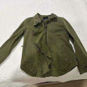 Banana Republic Army Green Spring Jacket